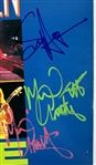 Van Halen Group Signed Live Without A Net Laser Disc Cover (Hagar Era)(4 Sigs)(Beckett/BAS LOA)