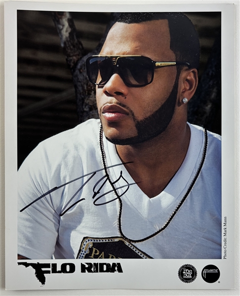 Flo Rida Signed 8" x 10" Photo (Third Party Guaranteed)