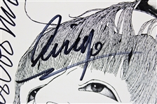 The Beatles: Ringo Starr & Klaus Voormann Signed Revolver Album (Beckett/BAS)