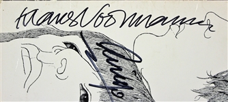 The Beatles: Ringo Starr & Klaus Voormann Signed Revolver Album (Beckett/BAS)