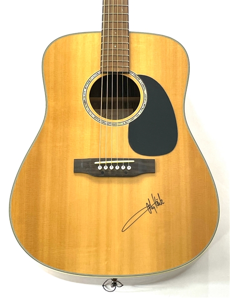 Toby Keith Signed Takamine Acoustic Guitar with Desirable On The Body Autograph! (Epperson/REAL LOA)