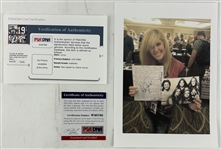 The Runaways: Lita Ford & Cherie Currie Signed & Handwritten Lyric Sheet w/ Exact Photo Evidence (PSA/DNA)
