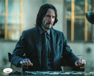 Keanu Reeves Signed 8 x 10 John Wick Photo (JSA)