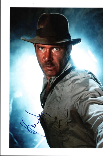 Harrison Ford Signed 11" x 14" Indiana Jones Photo (Beckett/BAS LOA)