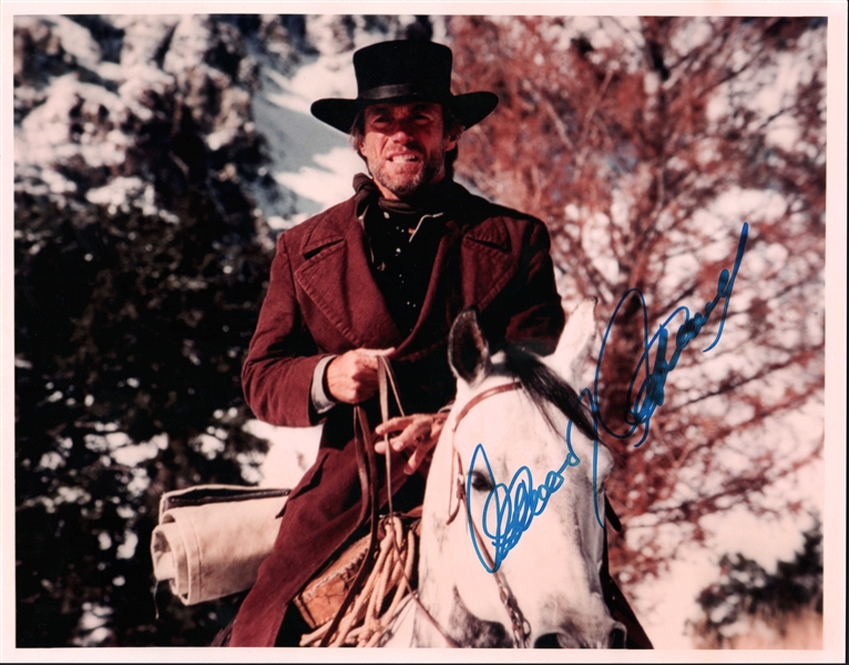 Clint Eastwood Signed 11" x 14" "Pale Rider" Photo (PSA/DNA)