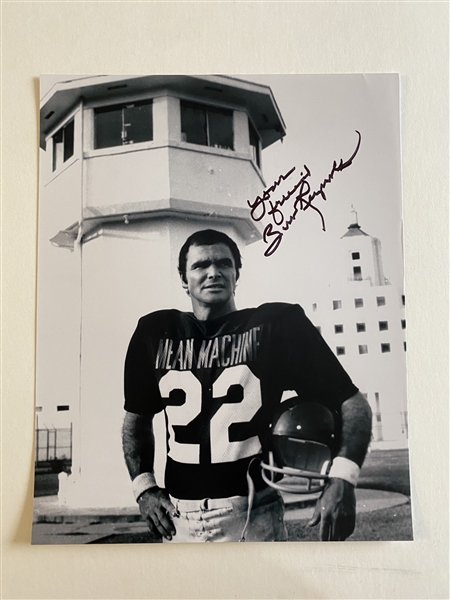 Burt Reynolds Signed 11" x 14" "The Longest Yard" Photo (JSA)