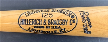 Joe DiMaggio Signed Personal Model Louisville Slugger (JSA LOA)