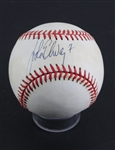 John Elway Signed OAL Baseball with 7 Inscription (JSA)