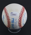 John Elway Signed OAL Baseball with 7 Inscription (JSA)
