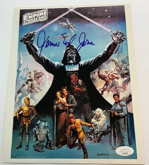 Star Wars: James Earl Jones Signed 8" x 10" Empire Strikes Back Photo (JSA)