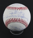Ron Guidry Signed OML Baseball with “Louisiana Lighting” 10-stat ball Inscriptions (JSA)