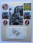 Grateful Dead: Bob Weir Signed Page on Commemorative 11 x 14 Board (JSA)