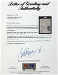 Janis Joplin - Big Brother & Holding Company ULTRA RARE Group Signed Agreement with Columbia Records (PSA/DNA Encapsulated)