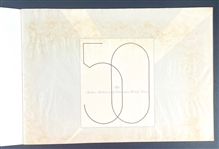 Barbara Streisand Signed Music & Television 50th Anniversary Program (Beckett/BAS)