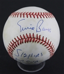 Ernie Banks Signed and Inscribed 512 HR's MR Cub ONL Baseball (Beckett/BAS)