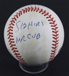 Ernie Banks Signed and Inscribed 512 HR's MR Cub ONL Baseball (Beckett/BAS)