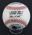 Ernie Banks Signed and Inscribed 512 HR's MR Cub ONL Baseball (Beckett/BAS)