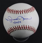 Mariano Rivera Signed & Inscribed 7/20/13  OML Baseball (Beckett/BAS)