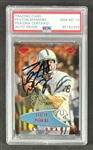 Peyton Manning Signed 1999 Collector's Edge Millennium Collection Red #66 TC w/ Gem Mint 10 Auto! (PSA/DNA Encapsulated)