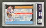 Peyton Manning Signed 1999 Collector's Edge Millennium Collection Red #66 TC w/ Gem Mint 10 Auto! (PSA/DNA Encapsulated)