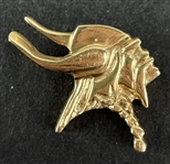 NFL : Mike Mularkey's NFL Vikings Gold Pendant (Coach Mike Mularkey Collection)