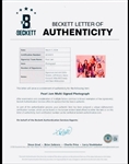 Vintage PEARL JAM Group Signed Photograph (5/Sigs) (Beckett/BAS)