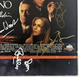 Casino: Impressive Cast Signed LaserDisc Cover w/ DeNiro, Stone, Pesci, Rickles, & Woods! (Beckett/BAS LOA)
