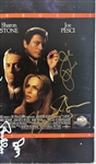 Casino: Impressive Cast Signed LaserDisc Cover w/ DeNiro, Stone, Pesci, Rickles, & Woods! (Beckett/BAS LOA)
