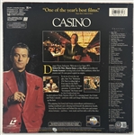 Casino: Impressive Cast Signed LaserDisc Cover w/ DeNiro, Stone, Pesci, Rickles, & Woods! (Beckett/BAS LOA)