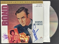 Sean Connery & Jill St. John Dual Signed Diamonds Are Forever LaserDisc (Beckett/BAS LOA)