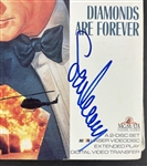 Sean Connery & Jill St. John Dual Signed Diamonds Are Forever LaserDisc (Beckett/BAS LOA)