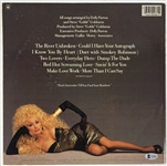 Dolly Parton Signed “Rainbow” Album Cover (Beckett/BAS)