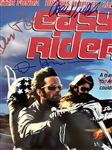 Easy Rider Cast Signed LaserDisc w/ Jack Nicholson, Peter Fonda, Dennis Hopper, + 2! (Beckett/BAS LOA)