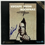 Clint Eastwood Signed Escape from Alcatraz LaserDisc Cover (Beckett/BAS)
