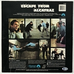 Clint Eastwood Signed Escape from Alcatraz LaserDisc Cover (Beckett/BAS)