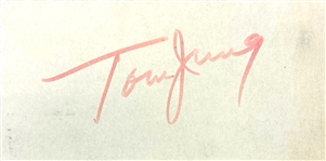 STAR WARS Artist Tom Jung Signed & B&W Luke Skywalker and Princess Leia Lithograph (JSA)