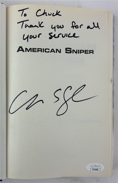 Chris Kyle Signed "American Sniper" Hardcover Book (JSA LOA)