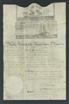President James Madison & James Monroe Signed 1812 Ships Pass Document in Framed Display (Beckett/BAS LOA)