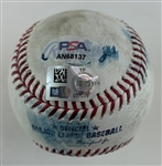 Ronald Acuna Jr. Game Used & Signed OML Baseball :: Used 9-02-2023 ATL vs LAD :: Ball Pitched to Acuna, HR Game, MVP Year! (MLB Holo & PSA/DNA)	