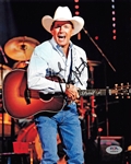 George Strait Signed 8 x 10 Color Concert Photo (PSA/DNA)