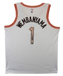 Victor Wembanyama Signed San Antonio Spurs City Edition Jersey (Fanatics)
