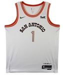 Victor Wembanyama Signed San Antonio Spurs City Edition Jersey (Fanatics)