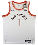 Victor Wembanyama Signed San Antonio Spurs City Edition Jersey (Fanatics)