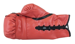 Lennox Lewis Signed Everlast Boxing Glove with HOF '09 Inscription (Beckett/BAS Witnessed)