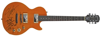 Guns N' Roses: Slash Signed Epiphone Personal Model Les Paul Guitar with Hand Drawn Sketch (JSA LOA)
