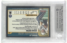 Tom Brady Rookie 2000 Bowman Chrome #236 w/ Mint 9 Grade! (Beckett/BAS Encapsulated)