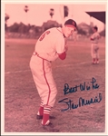 Stan Musial Lot of Eight (8) 8 x 10 Photos (Third Party Guaranteed)
