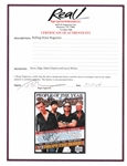 U2: Band Signed 2004 Rolling Stone Magazine Cover (4 Sigs)(Epperson/REAL LOA)