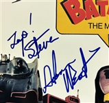 Adam West & Burt Ward Signed Batman The Movie LaserDisc (Beckett/BAS)