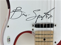 Bruce Springsteen Signed Custom Born in the U.S.A. Graphic Guitar (PSA/DNA LOA)